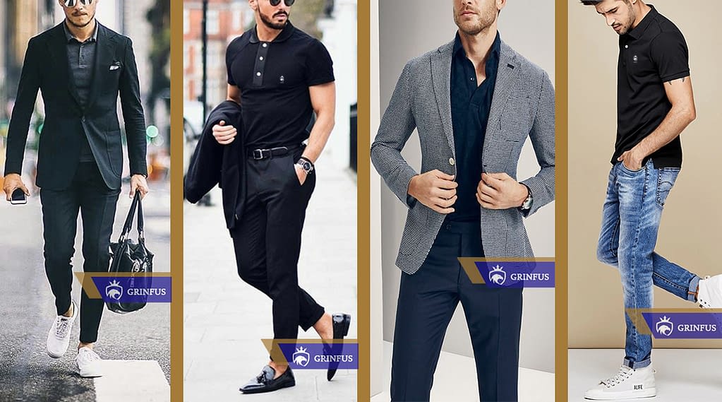 polo com calça social